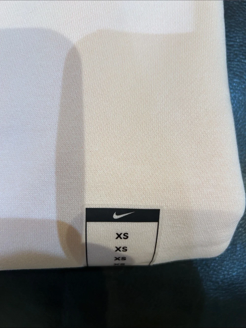 Nike Pale Pink Crewneck Sweatshirt with White Swoosh